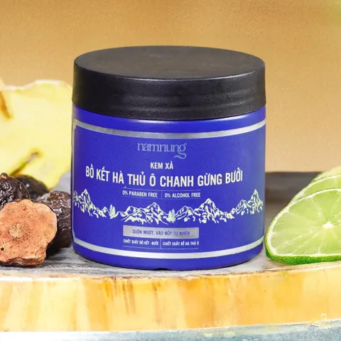 Kem xả NamNung 200g - Phục hồi và làm mềm tóc, mỹ phẩm chăm sóc tóc tự nhiên Việt Nam