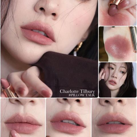 Set Son Charlotte Tilbury Mini 3 Màu - Mềm Môi, Lên Màu Chuẩn, Thiết Kế Gọn Nhẹ, Quà Tặng Bất Ngờ cho Các Tín Đồ Làm Đẹp