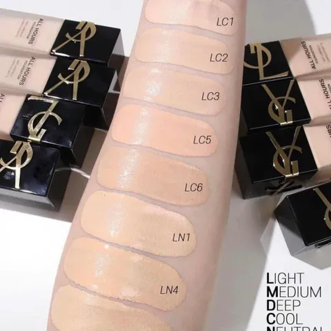 Kem Nền Yves Saint Laurent YSL LW7 25ml - Trắng Hồng Tự Nhiên, Che Phủ Hoàn Hảo, Lớp Nền Sáng Bóng, Trang Điểm Tự Nhiên