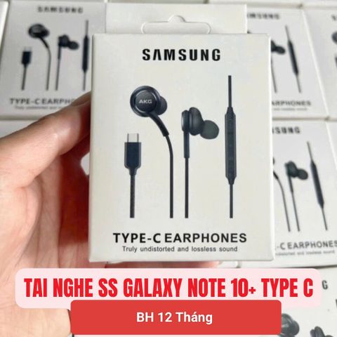Tai Nghe Samsung Galaxy Note 10+ - Âm Thanh Bass Căng Mạnh, Âm Nhạc Sống Động, Bảo Hành 12 Tháng, Đổi Mới 7 Ngày