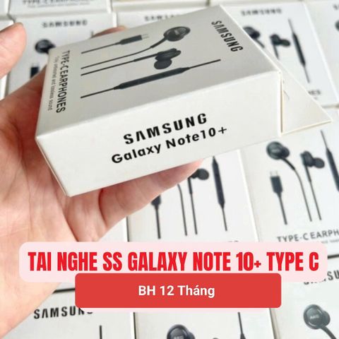 Tai Nghe Samsung Galaxy Note 10+ - Âm Thanh Bass Căng Mạnh, Âm Nhạc Sống Động, Bảo Hành 12 Tháng, Đổi Mới 7 Ngày