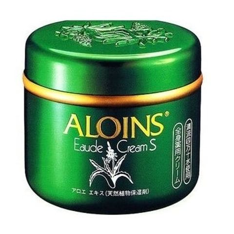 Kem Dưỡng Ẩm Aloins Eaude Cream S Nhật Bản 180g - Kem Lô Hội Tự Nhiên Cho Da Mềm Mại, Phục Hồi Và Dưỡng Ẩm Tối Ưu