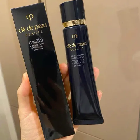 Kem lót Cle De Peau Voile Cream Correcting 37ml – căng bóng, nâng tông