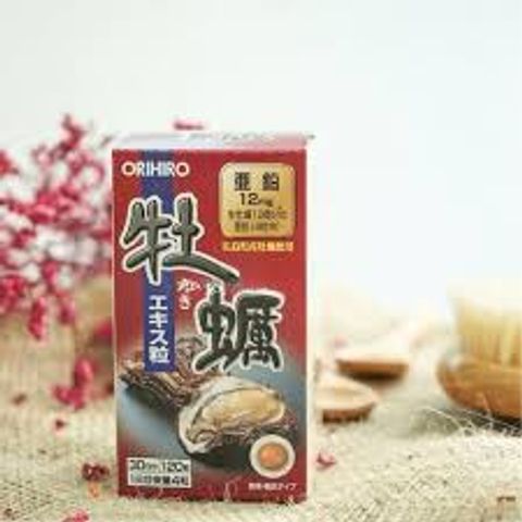 Tinh Chất Hàu Biển Orihiro Nhật Bản - 120 Viên, Hỗ Trợ Sức Khỏe Nam Giới, Tăng Cường Thể Lực, Giàu Kẽm và Vitamin B