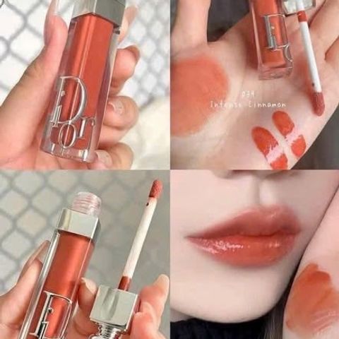 Son Dior 039 - Dưỡng Môi Lip Maximizer Rosewood Hồng Cam - Bám Lâu, Nhẹ Môi, Chăm Sóc, Thiết Kế Sang Trọng