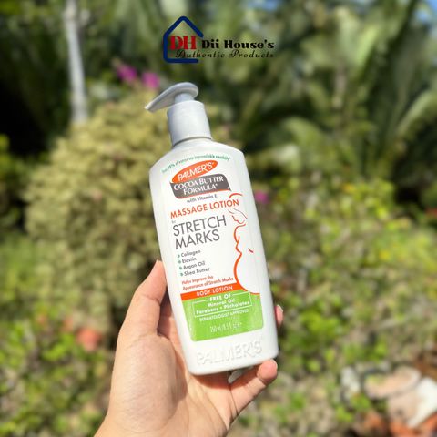 Kem Dưỡng Ngăn Ngừa Rạn Da Palmer’s Cocoa Butter 250ml - Dưỡng ẩm, Làm Mờ Vết Rạn An Toàn Cho Mẹ Bầu, Hàng Úc