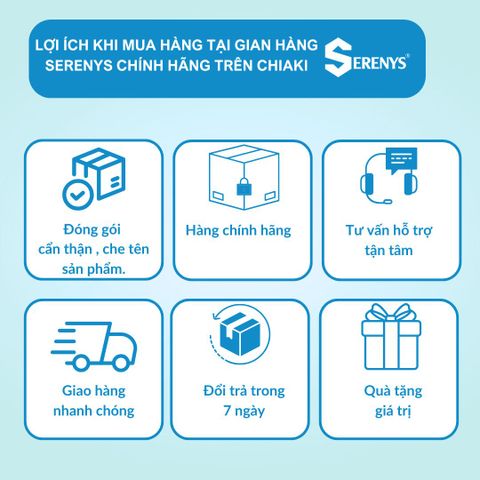 Bộ 5 Dung Dịch Vệ Sinh Nam Serenys Dạng Bọt 100ml - Sạch Thoáng, Khử Mùi Hiệu Quả và Dễ Chịu Cho Phái Mạnh