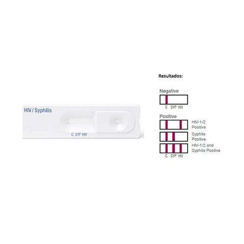 Bộ Test Combo HIV và Giang Mai Bioline (HIV/Syphilis Duo) - Kiểm Tra Kháng Thể Nhanh - Sản Phẩm Chính Hãng Abbott