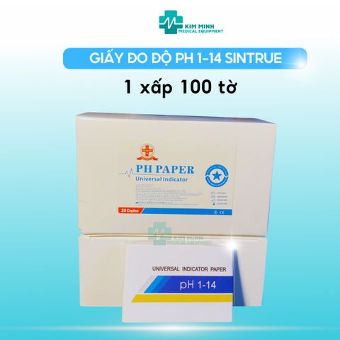Giấy Quỳ Tím PH 1-14 - Bộ 80 Tờ Đo Độ pH, Kiểm Tra Axit/Bazơ, Hỗ Trợ Sức Khoẻ và An Toàn Cho Mẹ Bầu