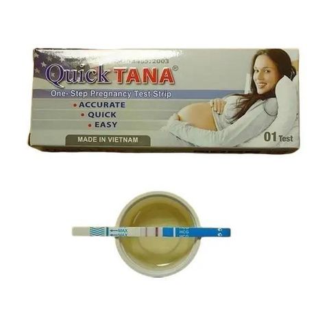 Combo 10 Que Thử Thai QuickTANA Bản To - Phát Hiện Thai Sớm Chính Xác, Kết Quả Nhanh, Sản Phẩm Chính Hãng