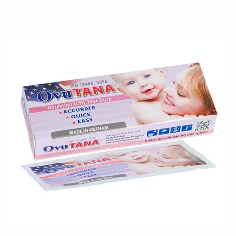 Combo 3/5 Que Thử Rụng Trứng Ovutana LH-Tana - Phát Hiện Ngày Rụng Trứng Chắc Chắn, Hỗ Trợ Kế Hoạch Sinh Con