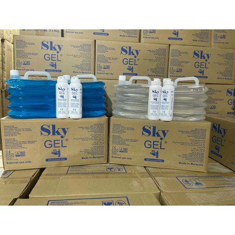 Gel Siêu Âm SKY Malaysia 5 lít - Chất Bôi Trơn, Không Mùi, An Toàn, Dùng Cho Siêu Âm, Chăm Sóc Thẩm Mỹ, Hình Ảnh Sắc Nét