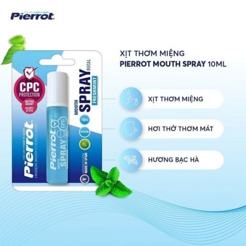 Combo Tăm Chỉ Nha Khoa Oraltana 50c & Xịt Thơm Miệng Pierrot 10ml - Giải Pháp Chăm Sóc Răng Miệng Sạch Sẽ, Thơm Mát, Ngăn Hôi Miệng