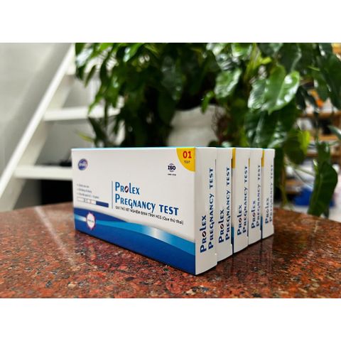 Combo 5 Que Thử Thai Prolex Bản To - Phát Hiện Thai Sớm Độ Chính Xác Cao, Dễ Dàng Sử Dụng Tại Nhà, Tiện Lợi và Đáng Tin Cậy