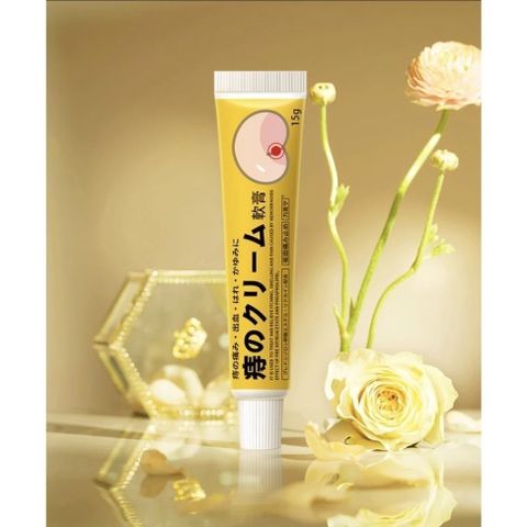 Kem Bôi Trĩ 15ml - Giảm Đau, Ngứa và Sưng Hiệu Quả - Hỗ Trợ Co Búi Trĩ Từ Chiết Xuất Thiên Nhiên