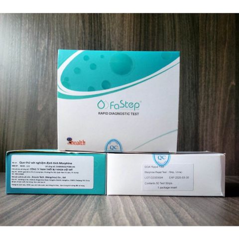 Bộ 10 Que Test Nhanh Chất Gây Nghiện Heroin Morphin - Que Thử Ma Túy Fastep Dễ Dàng Sử Dụng, Kết Quả Nhanh Chóng