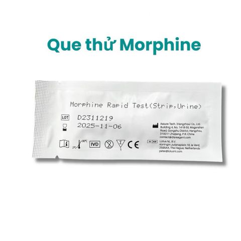 Bộ 10 Que Test Nhanh Chất Gây Nghiện Heroin Morphin - Que Thử Ma Túy Fastep Dễ Dàng Sử Dụng, Kết Quả Nhanh Chóng