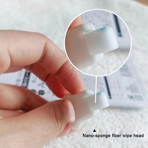Bộ 3 Khăn Lau Làm Sạch Răng Trẻ Em - Loại Bỏ Tartar và Vết Bẩn, Miếng Bọt Biển An Toàn, Dễ Dàng Sử Dụng, Tiết Kiệm Chi Phí