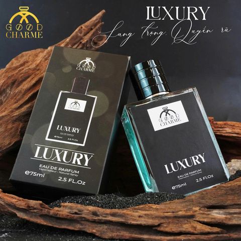 Nước Hoa Nam Good Charme Luxury 75ml - Mùi Hương Tươi Mát, Sang Trọng, Lý Tưởng Cho Quý Ông Hiện Đại
