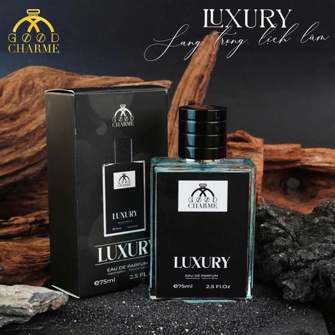 Nước Hoa Nam Good Charme Luxury 75ml - Mùi Hương Tươi Mát, Sang Trọng, Lý Tưởng Cho Quý Ông Hiện Đại