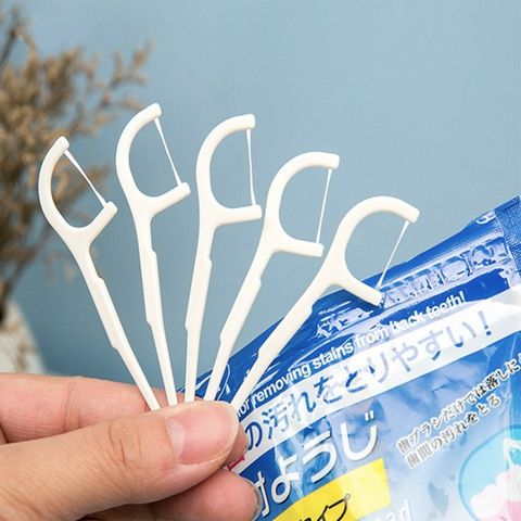 Tăm chỉ nha khoa ORALTANA xuất khẩu Nhật Bản - Túi 80 cái chất lượng cao cho chăm sóc răng miệng hiệu quả