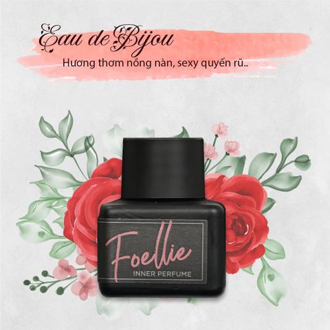 Nước hoa vùng kín Foellie đen - Khử mùi, lưu hương thơm dễ chịu, cân bằng pH, giúp phái đẹp tự tin và thoải mái
