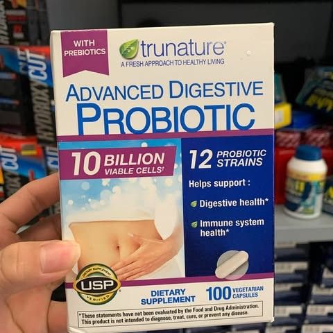 Viên Uống Hỗ Trợ Tiêu Hóa Trunature Advanced Digestive Probiotic 100 Viên - Cải Thiện Hệ Tiêu Hóa & Tăng Cường Sức Khỏe Đường Ruột