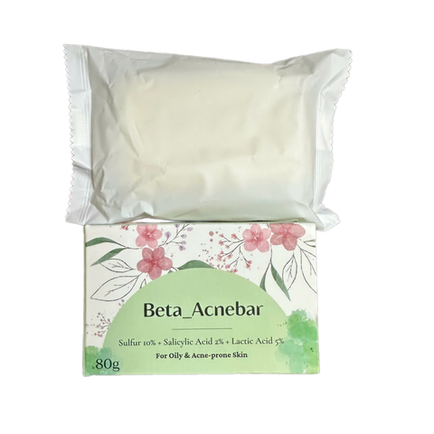 Xà Phòng Tắm Gội Beta Acnebar 80g - Làm Sạch Da, Ngăn Ngừa Mụn - Sản Phẩm Chăm Sóc Da Hàn Quốc
