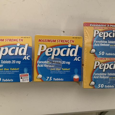 Viên Uống Giảm Đầy Hơi Và Ợ Nóng Pepcid AC Maximum Strength - Giải Pháp Hiệu Quả Cho Tiêu Hóa Khó Chịu, Hỗ Trợ Dạ Dày