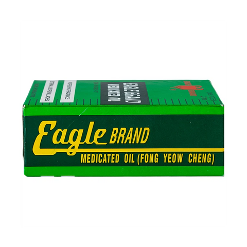 Combo 12 Chai Dầu Gió Con Ó Eagle Brand 3ml - Dầu Xoa Bóp Chống Đau Nhức Chính Hãng Từ Singapore