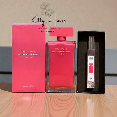 Nước Hoa Nữ Narciso Rodriguez Fleur Musc for Her Eau de Parfum 10ml - Hương Ngọt Ngào, Nữ Tính, Quyến Rũ, Lưu Hương Lên Đến 8 Giờ