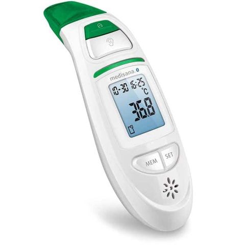 Nhiệt Kế Hồng Ngoại Medisana 76145 TM 750 Connect - Đo Nhiệt Độ Chính Xác Với Bluetooth và Ứng Dụng VitaDock Cho iOS và Android