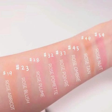 Phấn má Hermes Rose Hermes Silky Blush Powder 19 Rose Abricot – cam đào nhẹ
