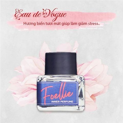 Nước Hoa Vùng Kín Foellie Xanh - Hương Biển Tươi Mát Khử Mùi Và Cân Bằng pH Cho Phái Đẹp 5ml Hàn Quốc