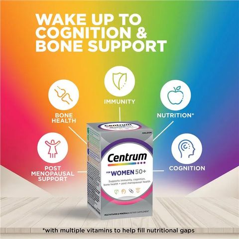 Viên Uống Bổ Sung Vitamin Tổng Hợp Centrum Cho Nam 90 Viên - Tăng Cường Sức Khỏe, Năng Lượng Và Miễn Dịch