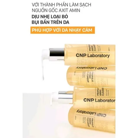 Sữa Rửa Mặt CNP Propolis Amino Cleanser 200ml – Dịu Nhẹ, Sáng Da, Giữ Ẩm Tự Nhiên 407144