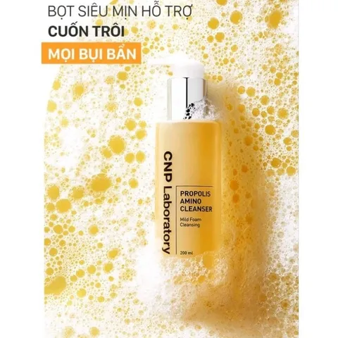 Sữa Rửa Mặt CNP Propolis Amino Cleanser 200ml – Dịu Nhẹ, Sáng Da, Giữ Ẩm Tự Nhiên 407144