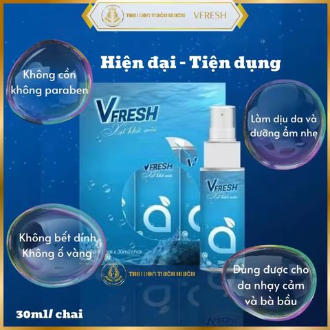 Combo Chăm Sóc Cơ Thể Nữ VFresh & VNatureCare - Xịt Khử Mùi & Sữa Tắm Thơm Mát, Dưỡng Ẩm Da Mềm Mịn, Hàng Chính Hãng