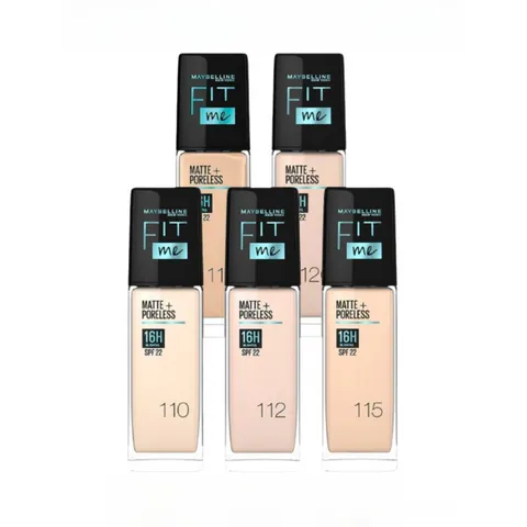 Kem Nền Maybelline Fit Me Matte Poreless 16H SPF22 30ml – Kiềm Dầu, Che Phủ Mịn, Lâu Trôi 407147