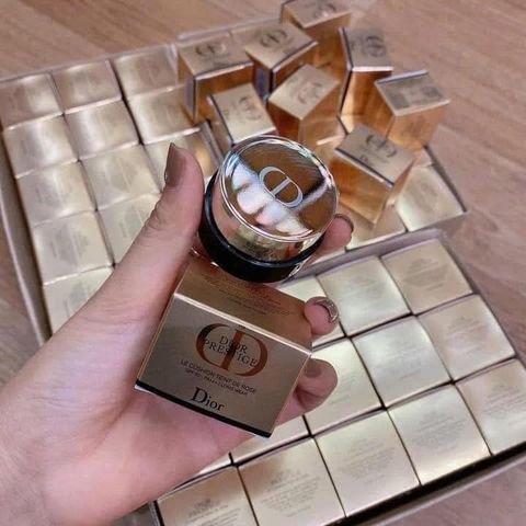 Phấn Nước Mini Dior Prestige Cushion SPF50/PA+++ 4g (Vàng) - Lớp Nền Hoàn Hảo, Chống Nắng, Dễ Dàng Mang Theo