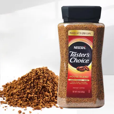Cà Phê Hòa Tan Nescafe Taster’s Choice House Blend Mỹ 397g - Hương Vị Đậm Đà, Dễ Dàng Pha Chế Tại Nhà