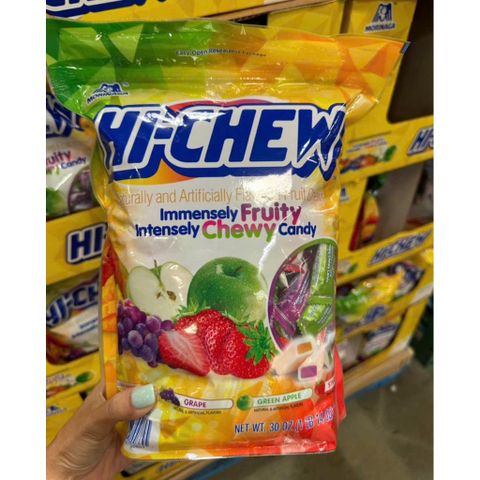 Kẹo Dẻo Trái Cây Morinaga Hi-Chew Gói Lớn 850g - Hương Vị Tự Nhiên Ngọt Ngào, Đậm Đà Mùa Hè, Chia Sẻ Cùng Gia Đình