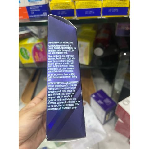 Miếng Dán Trắng Răng Crest 3D White - Hộp Răng Trắng Sáng An Toàn Cho Men Răng - Chăm Sóc Răng Miệng Hiệu Quả