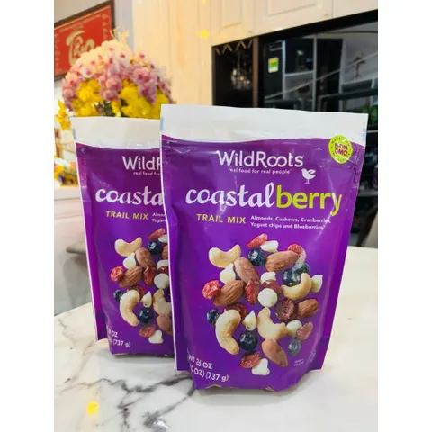 Hạt Mix WildRoots Coastal Berry 737g - Hương Vị Thơm Ngon, Bổ Dưỡng Từ Thiên Nhiên, Không Biến Đổi Gen