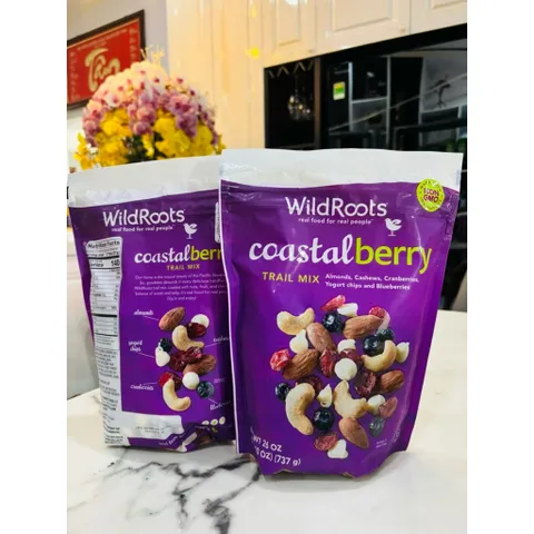 Hạt Mix WildRoots Coastal Berry 737g - Hương Vị Thơm Ngon, Bổ Dưỡng Từ Thiên Nhiên, Không Biến Đổi Gen