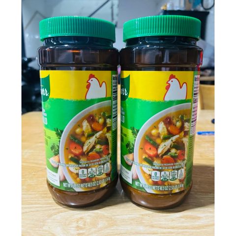 Bột Nêm Gà Knorr Mỹ 1.14kg - Hạt Nêm An Toàn, Thơm Ngon, Dinh Dưỡng Cao Dành Cho Mọi Món Ăn