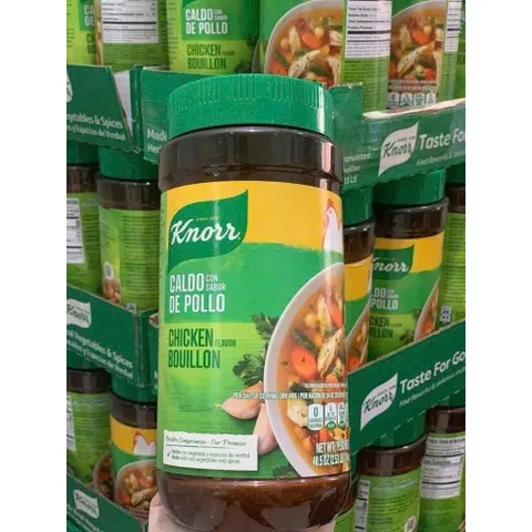 Bột Nêm Gà Knorr Mỹ 1.14kg - Hạt Nêm An Toàn, Thơm Ngon, Dinh Dưỡng Cao Dành Cho Mọi Món Ăn