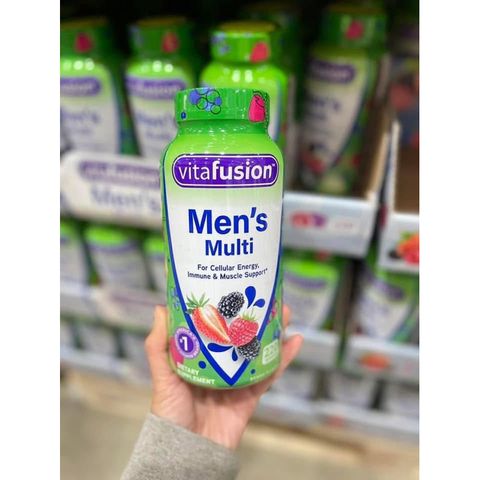 Kẹo Dẻo Bổ Sung Vitamin Cho Nam Vitafusion Men’s Multi Daily Multivitamin Gummy 220 Viên Của Mỹ. 407439