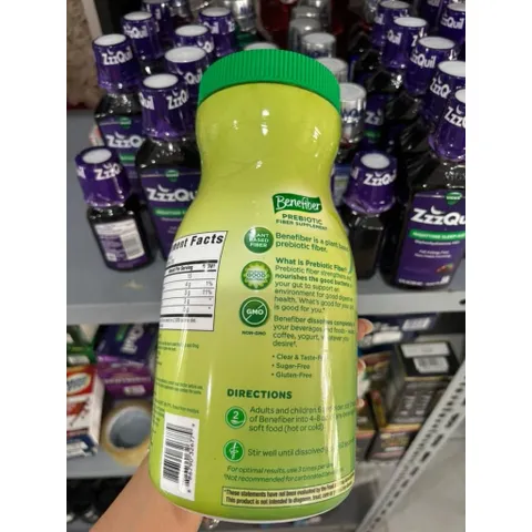 Bột Chất Xơ Prebiotic Benefiber 820g - Tự Nhiên, Không Đường, Thích Hợp Cho Mọi Gia Đình Việt - Hỗ Trợ Tiêu Hóa Tốt