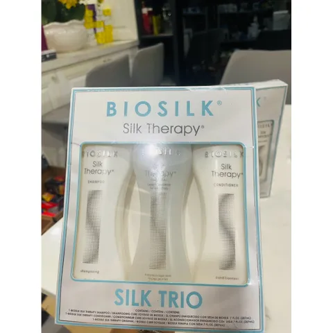 Combo Gội Xả Dưỡng Tóc Bio Silk Therapy Mỹ - Bộ Dưỡng Tơ Tằm Chăm Sóc Tóc Mềm Mượt và Sáng Bóng